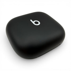 Beats Powerbeats Pro 2 charging case in black, angled view of the closed lid