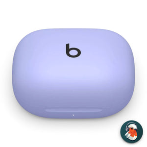 Beats Powerbeats Pro 2 charging case in purple, front view of the closed lid
