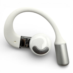 Right replacement Nothing ear (open) earbud, back view showing speaker driver mesh